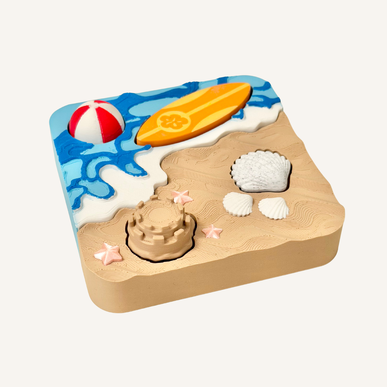 Beach Day Clicker Board