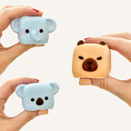 Official TABASQUISHY® animal cube squishy with soft texture, cute face detail and collectible sensory appeal
