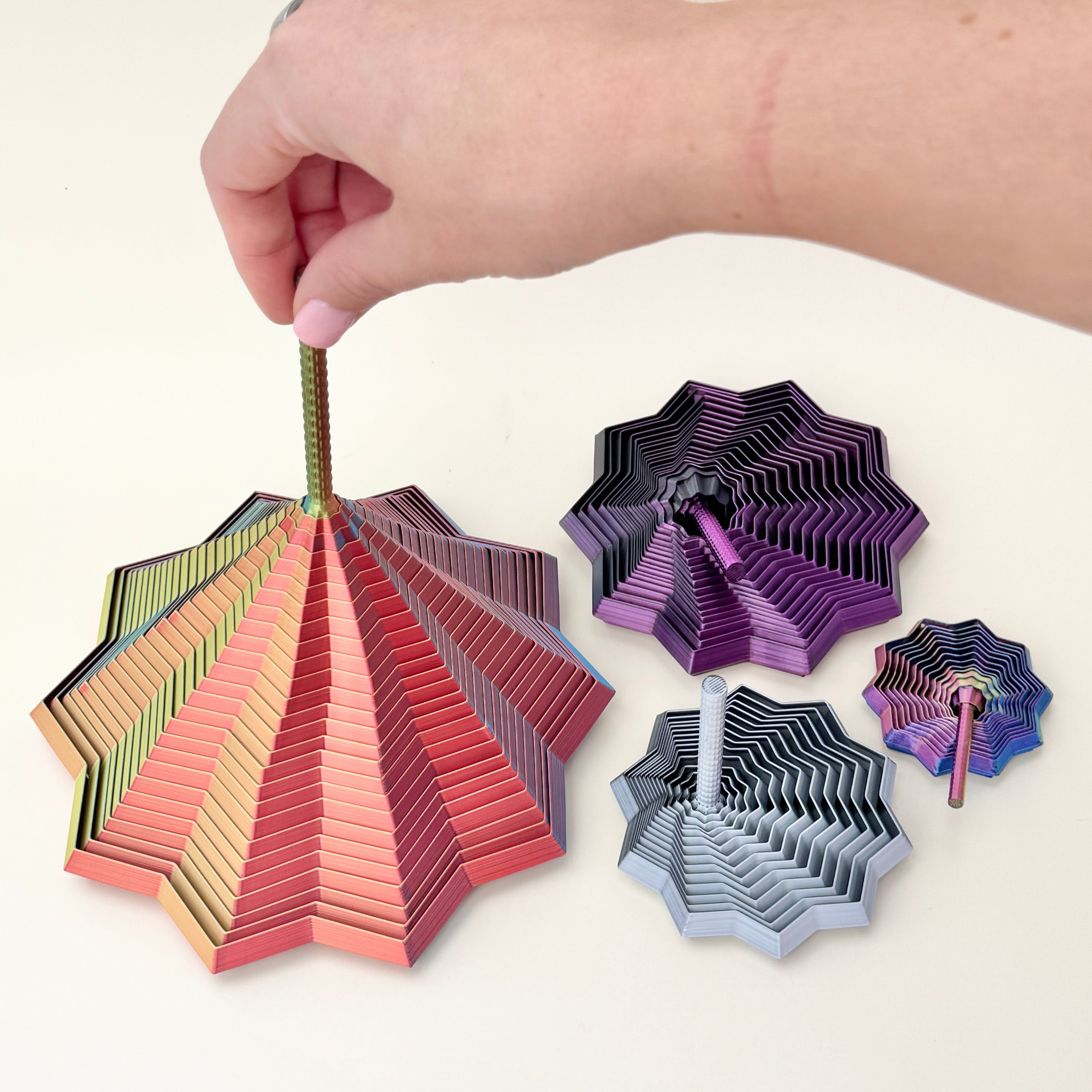 Up-and-down handle motion makes a satisfying zipper-like woosh.
