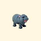Baby hippo fidget toy suitable for desks, bags or classroom use
