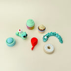 bundle of tactile fidget tools designed for grounding stress relief and attention support
