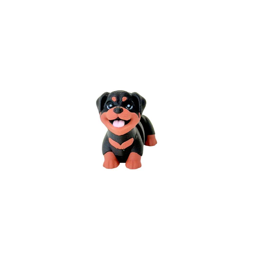 A portable sensory animal designed to soothe restless hands through gentle movement and touch.