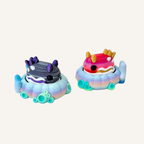 Cute sea creature fidget on a colourful coral base with tactile detail and collectible desk-friendly size.
