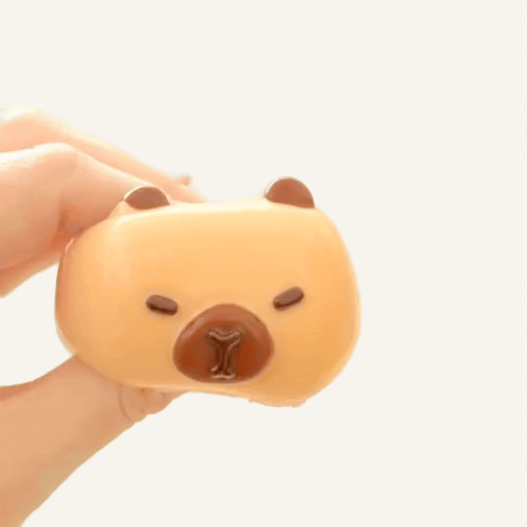 TABASQUISHY® squishy with gentle squeeze texture and soft novelty collectible design
