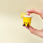 Lemonade desk fidget with click or quiet click option for focus support and busy hands.