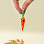 Fun carrot-themed fidget designed for non-chocolate Easter gifts, pocket carry and silly little desk moments.
