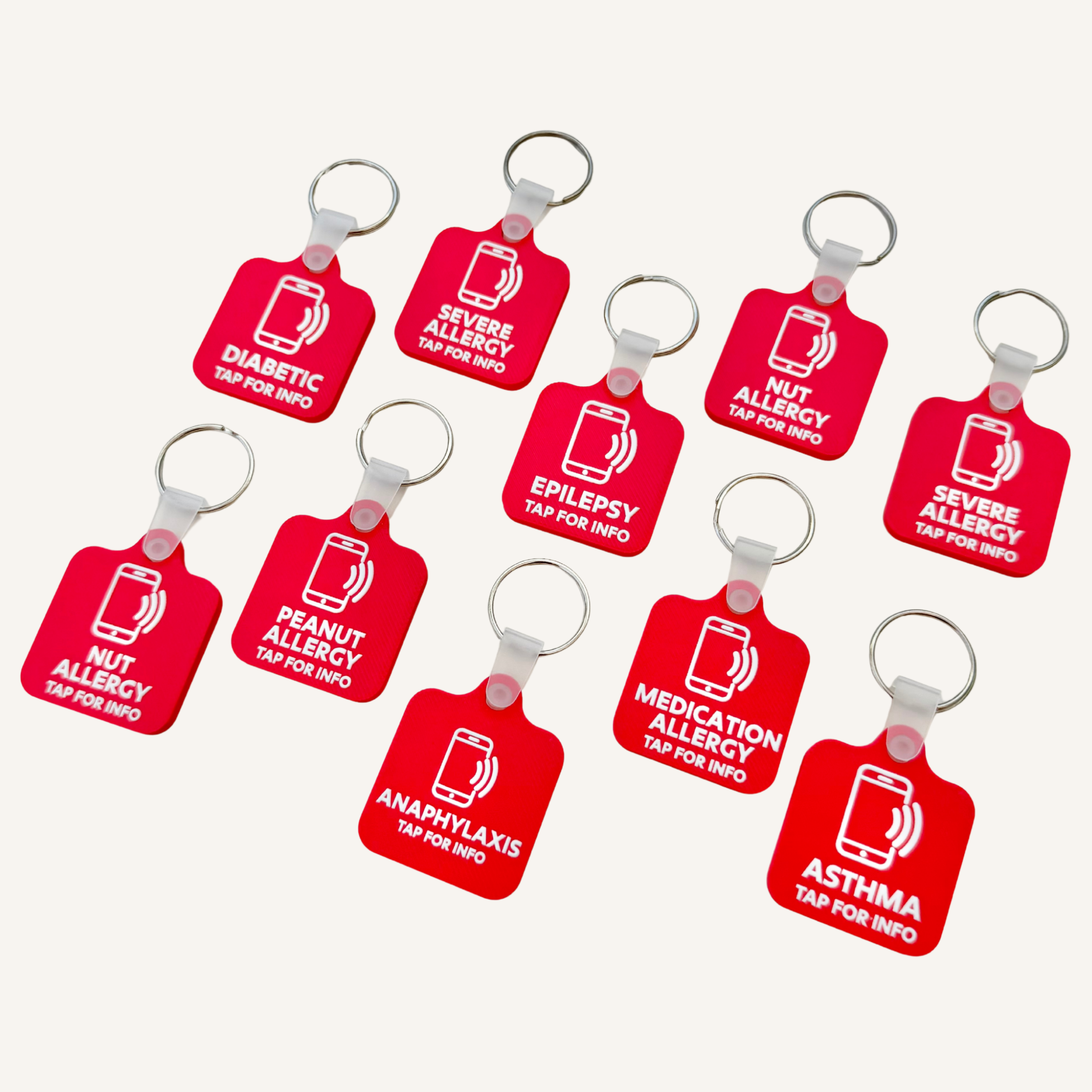 Quick access to emergency contacts and medical information.