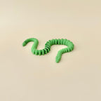 Articulated fidget snake with smooth bendy segments for quiet hands-busy movement and sensory regulation.
