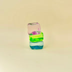 Slightly tacky feel squishy fidget with no residue, offering steady squeeze feedback for focus breaks and stress relief.