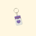 Tap-to-open smart tag for lanyards and keyrings, programmed to call a number, open directions, open a link, or save a contact.
