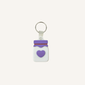 Cute heart jar NFC accessory from Stimz for sharing chosen digital information with a simple smartphone tap.