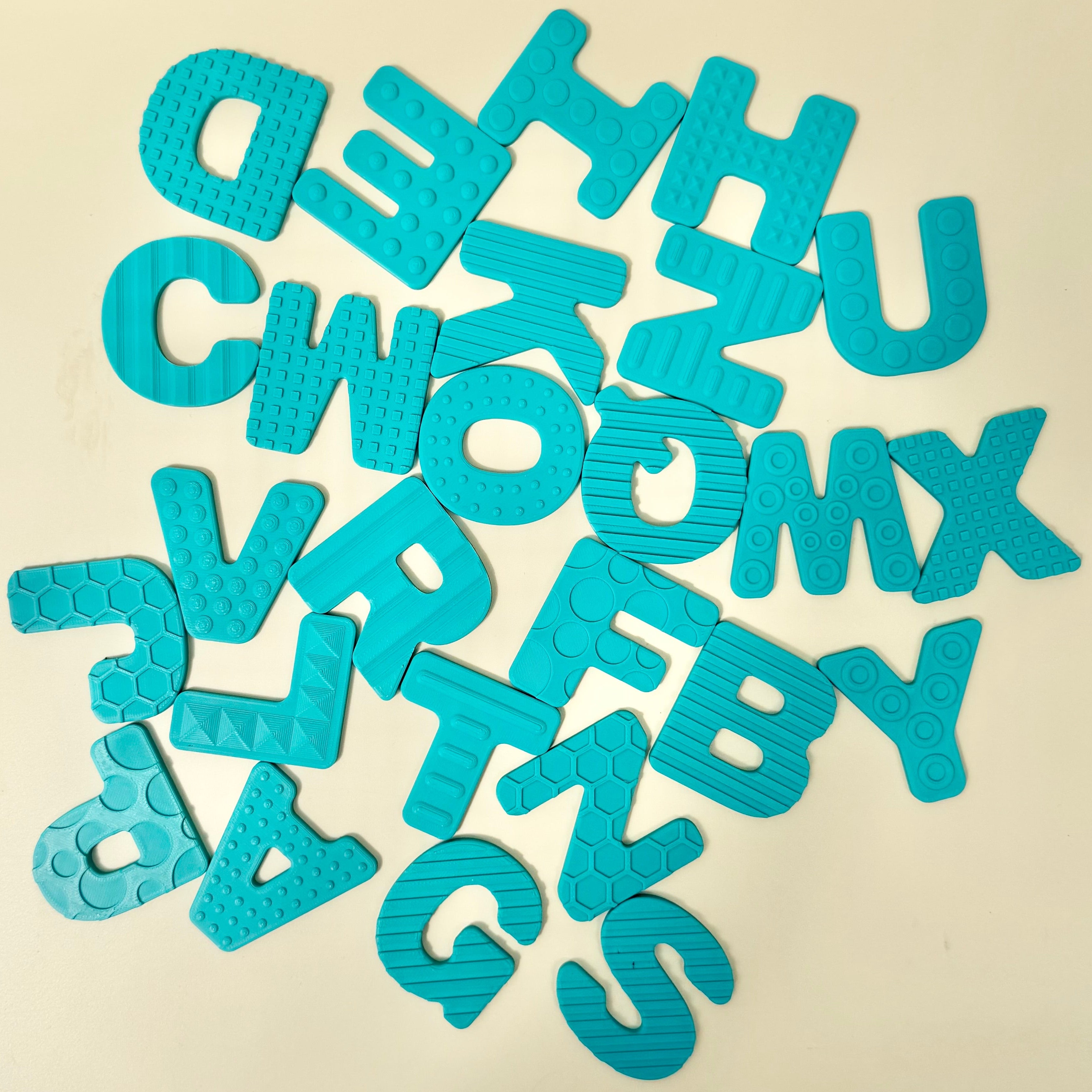 Textured Tactile Letters