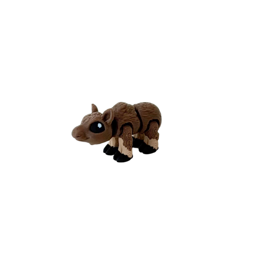 Keyring-ready sensory toy; durable PLA, pocketable and discreet for everyday fidgeting in classrooms or offices.
