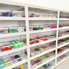 Preview of the rotating Stimz sensory collection shelves used during Build Your Sensory Box LIVE