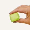 Set of three mini sugar cube squishes by Scrunchems, smooth soft fidget toys for quiet sensory squeezing and pocket use.
