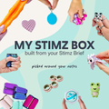 Preference-led sensory box built from a Stimz Brief, picked around notes, likes, dislikes and useful details.