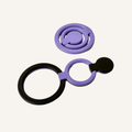Linked ring sensory fidget designed for smooth flipping, twisting and continuous movement.