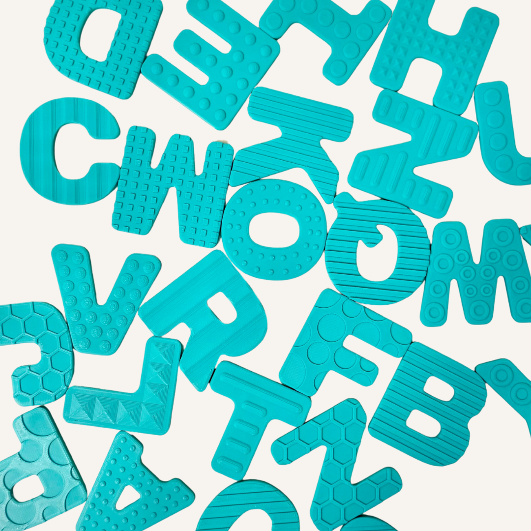 Textured Tactile Letters