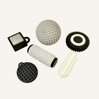 High-feedback sensory set with textured pressure tools for adults who prefer stronger tactile input and focus support.