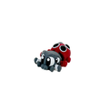 Compact articulated critter that bends and wiggles for tactile input; calming pocket companion for neurodivergent users.
