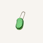 Novelty pickle sensory fidget with realistic texture and click action.