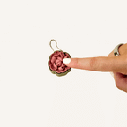 Peony Clicker Keychain