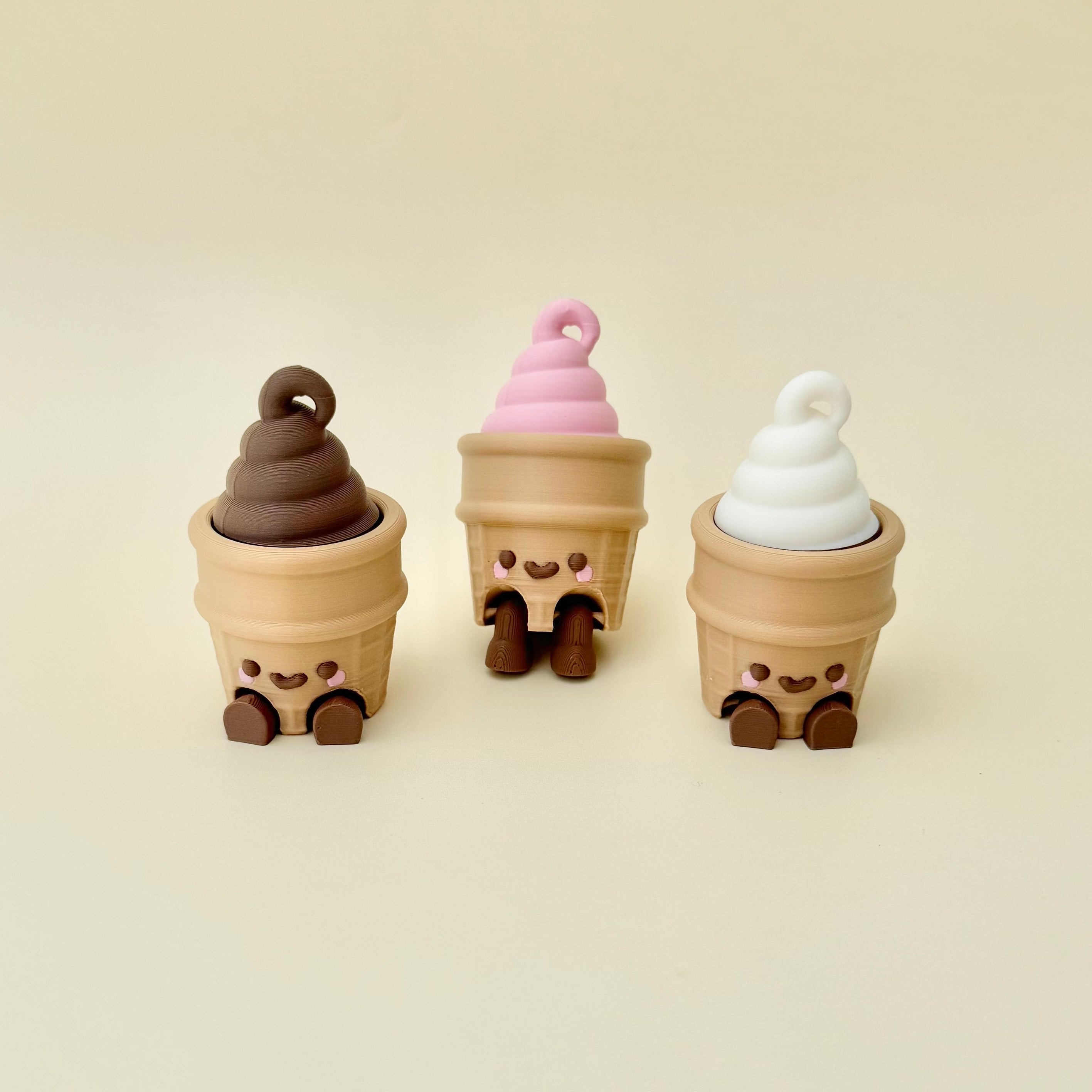 Small portable clicker fidget with cute food design, smooth texture and repetitive press feedback.