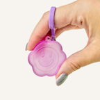 Compact squishy sensory fidget with low noise, suited to travel fidgeting, waiting rooms and everyday carry.
