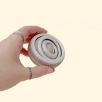 Compact gyro-style sensory fidget with nested rotating rings for smooth, low-noise spinning and focus breaks.

