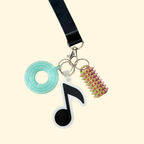 Small lanyard add-on for quick support access when you’re overwhelmed, travelling, or need a contact fast.