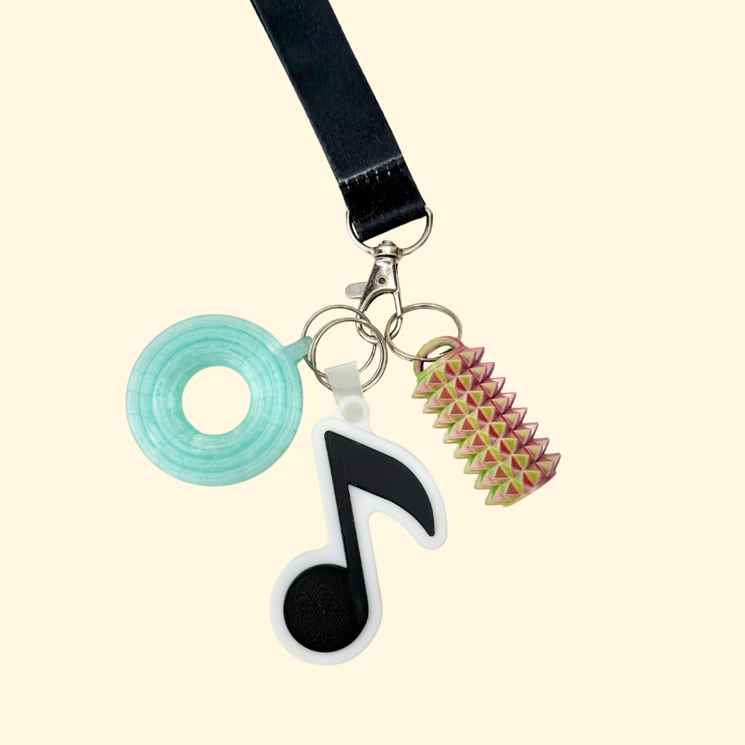 Small lanyard add-on for quick support access when you’re overwhelmed, travelling, or need a contact fast.