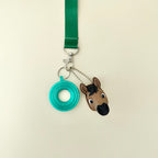 Small horse head fidget with click or quiet click option for grounding, stimming and sensory regulation.
