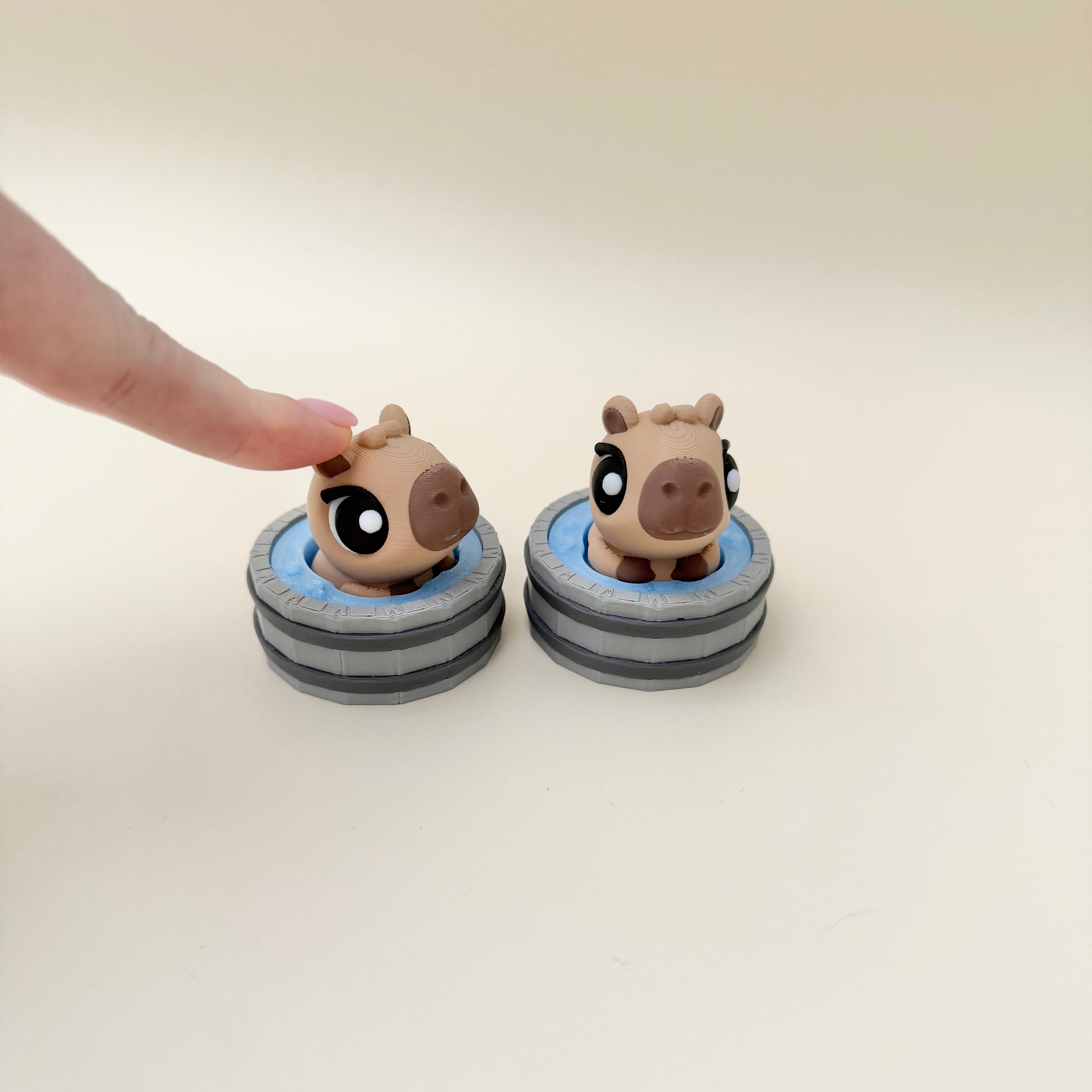 Compact press-click fidget for stress relief and calming stims for ADHD and autism sensory needs.

