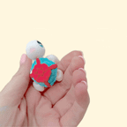 Mini turtle fidget with movable parts, tactile sensory toy designed for stress relief, focus, and small present ideas
