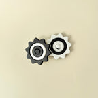 four rotating rings fidget spinner designed for smooth, balanced, quiet spinning
