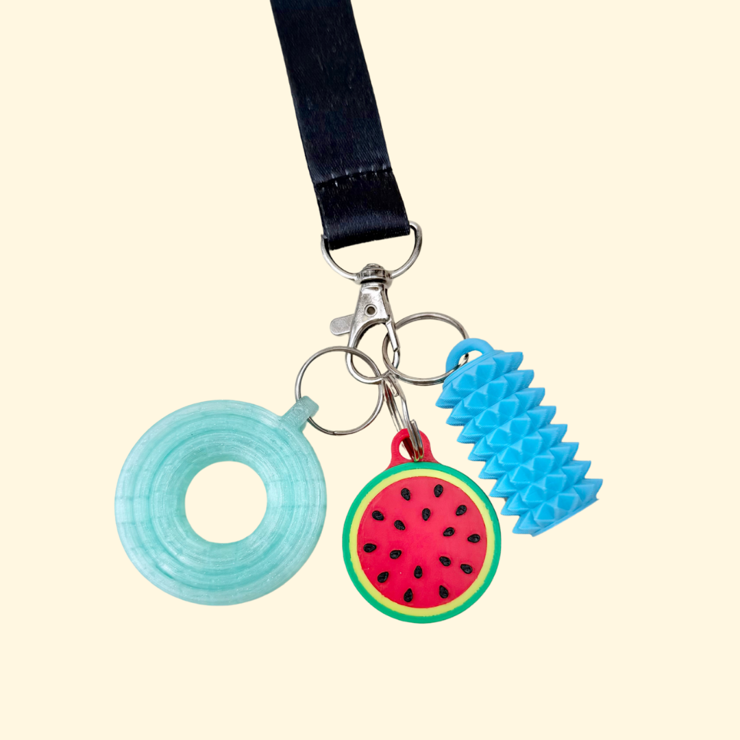 Discreet NFC tag add-on for bags and coats, designed for fast contact or maps access when you need it.
