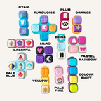 Small sensory clicker for subtle fidgeting, attention support and low-noise use at work or school.
