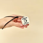 A durable and functional keyring with NFC technology for programming contact details or locations.