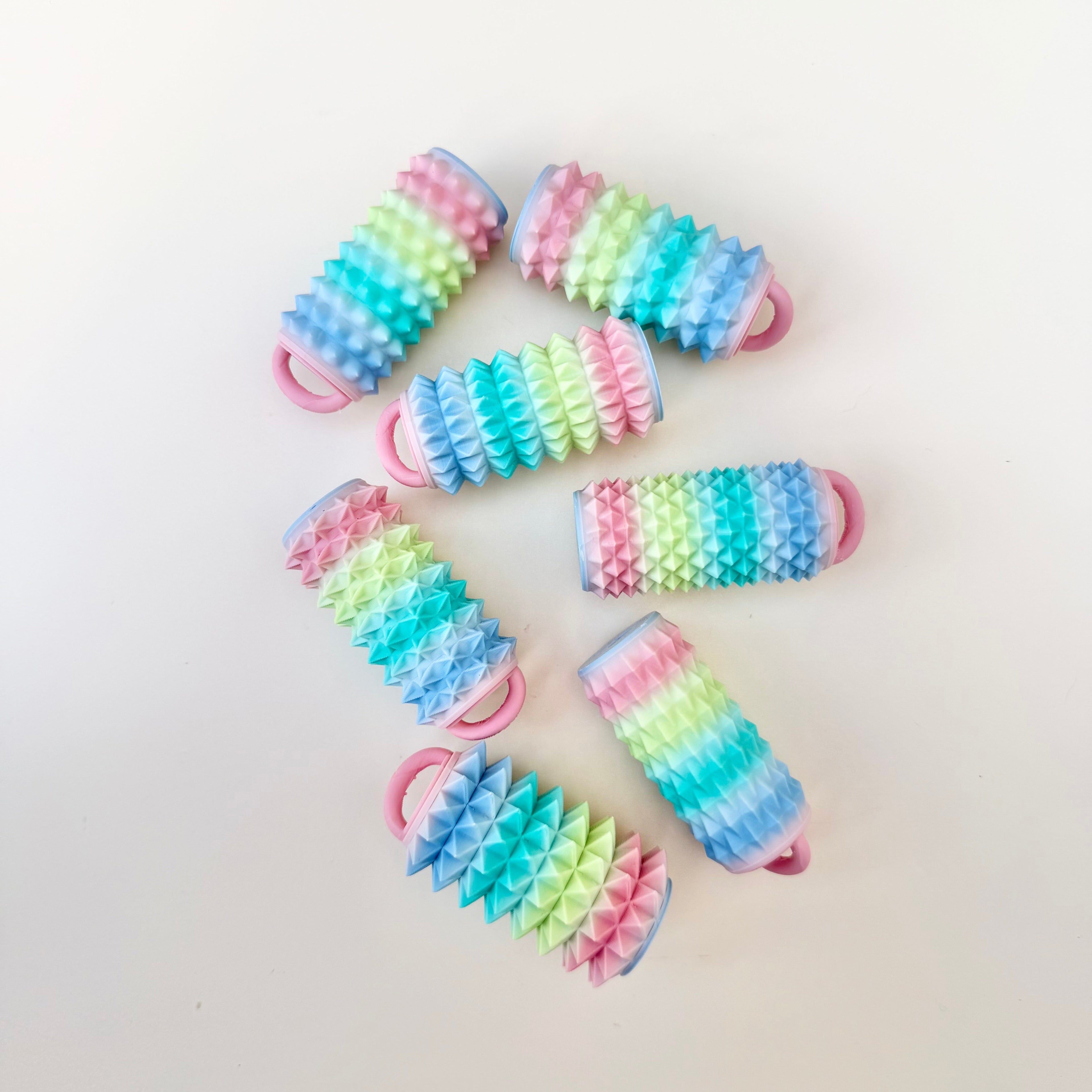 Eight-level tactile stim set made for switching intensity depending on mood, setting, or need.
