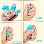 Eight-level tactile stim set made for switching intensity depending on mood, setting, or need.
