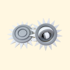 adult-only fidget spinner providing strong tactile input
