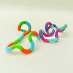 Fine fuzzy tactile fidget toy with continuous motion, soothing for restless hands and sensory seekers.

