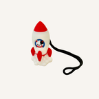 Cat in a rocket fidget with click feedback for busy hands, stimming and focus support.