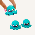 Cute octopus spinner fidget with smooth spinning movement for busy hands and desk sensory use.