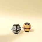 Spring-loaded sensory fidget with pop-open movement for repetitive tactile feedback.