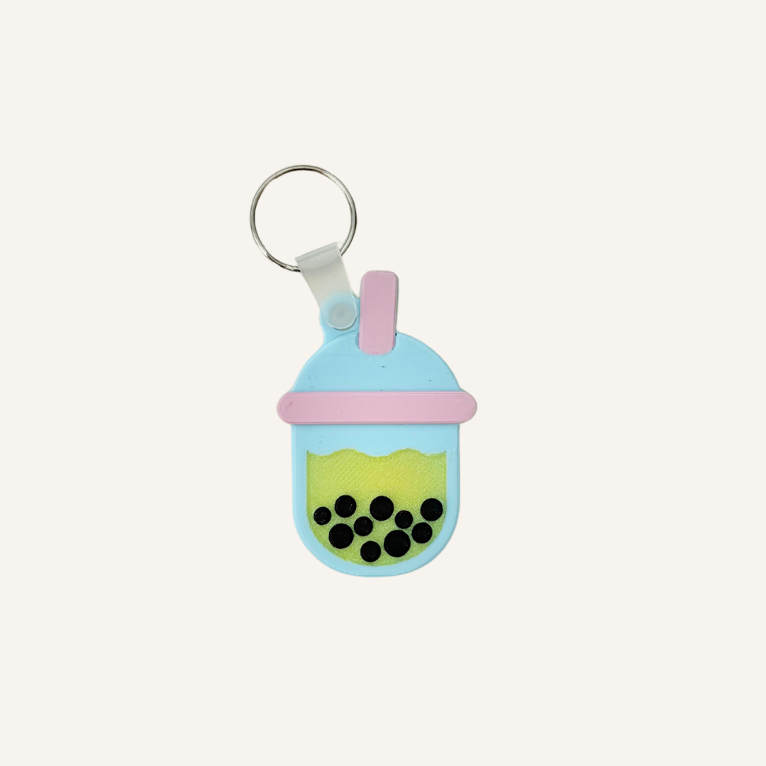 Colourful everyday NFC accessory from Stimz for opening selected digital content with a compatible phone.