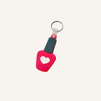 Reusable NFC keyring for salons and personal use with linked digital content that can be changed through the free app.