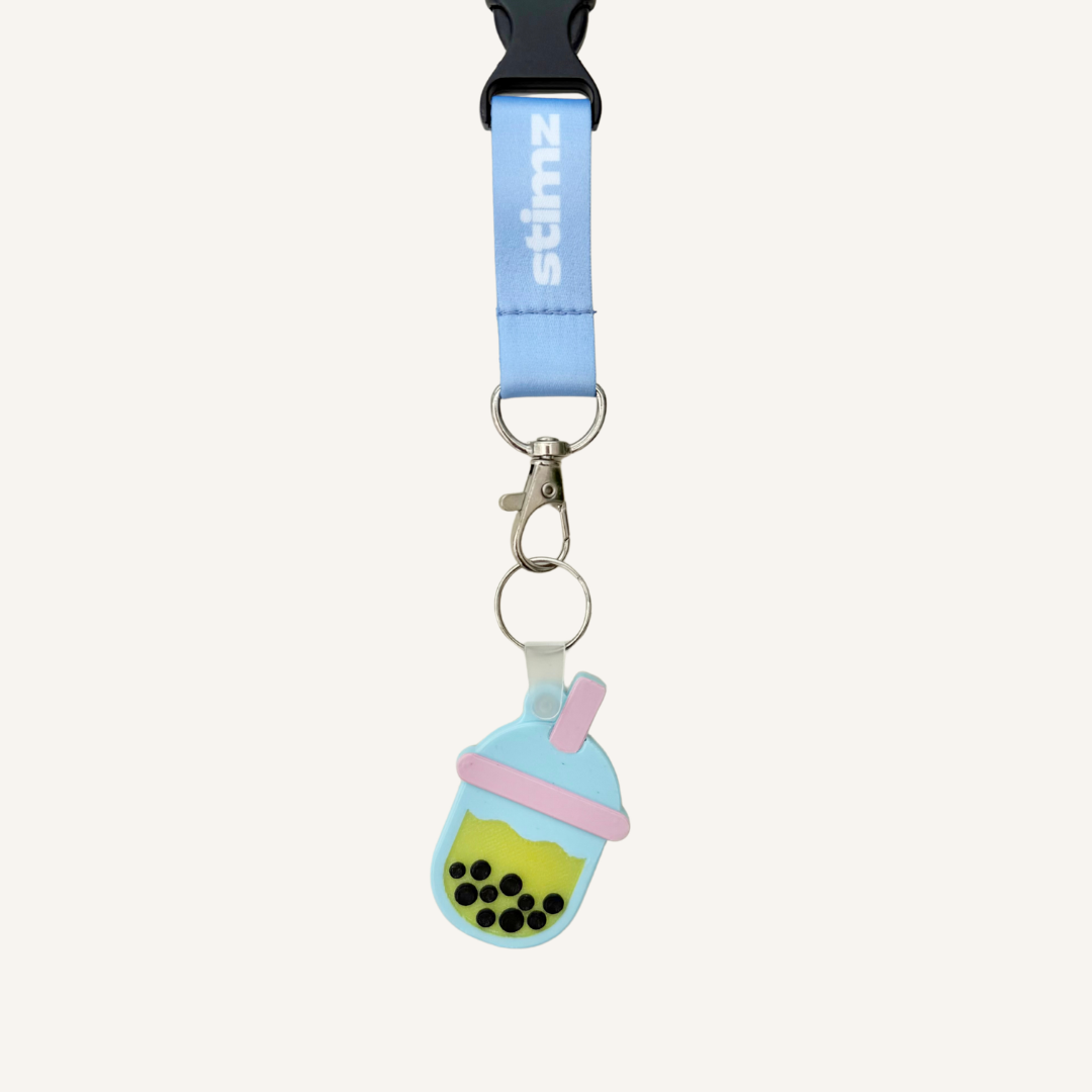 Tap enabled keyring that can connect to contact information, online links or a personalised digital profile.
