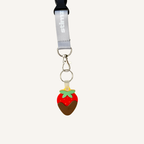 Playful tap enabled keyring that can connect to a personalised profile, social media, contact details or another chosen destination.