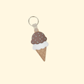 Discreet keyring add-on for bags and coats, made for fast contact or map access when plans change.
